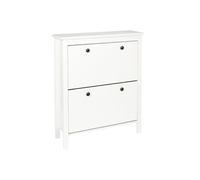 - Meuble à chaussures Elisabeth avec 2 portes - Blanc