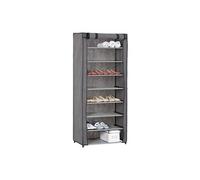 Meuble à chaussures en tissu TAMARA 8 tablettes