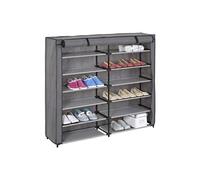 Meuble à chaussures en tissu VIOLA 12 tablettes