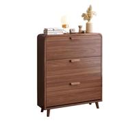 Meuble à chaussures étroit de style rustique pour porte de placard, garage, salon, solution de rangement