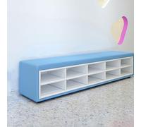 Meuble à chaussures, groupe de canapés for l'aire de repos de la salle de danse des jardins d'enfants et des installations de formation de la salle d'activités du musée des sciences(180x40x40cm)