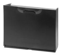 Meuble à chaussures plastique modulable gain d'espace 51x17x40cm noir U50/1N