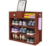Meuble à Chaussures sur Pied for entrée, étagère à Chaussures sur Pied, Meuble de Rangement for Chaussures, Banc à Chaussures Multicouche, Meuble à Chaussures à tiroir Peu encombrant avec Crochet for