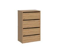 Meuble à chaussures - VIVALDI - Midix II - 2 portes - Bois - 60 cm - Beige