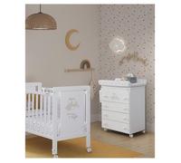 Meuble à langer Happy Blanc Poids Beige