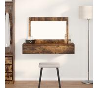 vidaXL Coiffeuse avec rangement Marron 100 x 40 x 70 cm Bois composite