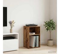 vidaXL Meuble à vinyles Chêne Sonoma 38 x 33 x 61 cm Bois d'ingénierie
