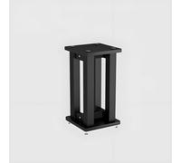 Meuble AV moderne pour audio/vidéo 40 x 40 x 50 cm - Tour de rangement multimédia stéréo - Support élégant pour home cinéma et centre de divertissement