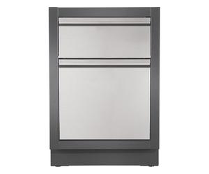 Meuble avec tiroir à déchets pour cuisine extérieure Oasis Napoleon