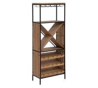 Meuble Bar Bouteille BAKOS Beige