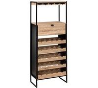Meuble Bar X25 Bouteill Aliaj-L60xp30xh160cm