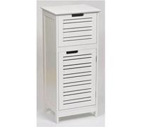 Meuble bas 1 porte et 1 tiroir blanc Blanc G