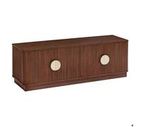 Meuble TV 4 portes effet noyer Wany Atmosphera G