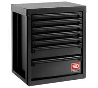 Meuble bas 7 tiroirs - noir - RWS2 - FACOM - RWS2-MBS7TBS