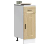 Meuble bas | Armoire Buffet de cuisine BONNIE | Armoire de cuisine Porto chêne sonoma | bois d'ingénierie - BELLE M82734920