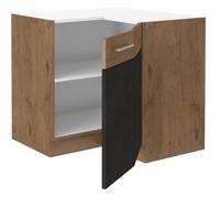 Meuble bas d'angle ROCK - L 89 cm