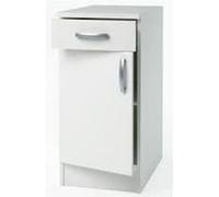 Buffet de cuisine Pegane Meuble Bas de cuisine coloris blanc - Dim : 40,1 x 85 x 60 cm - -