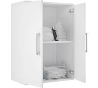 Meuble bas de rangement coloris blanc - longueur 60 x profondeur 30 x hauteur 67 cm