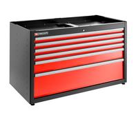 Meuble bas double 6 tiroirs 1269 x 421 mm rouge - FACOM - JLS3-MBD6T