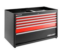 Meuble bas double 6 tiroirs avec tiroir POWER 1269 x 421 mm rouge - FACOM - JLS3-MBDPOWER
