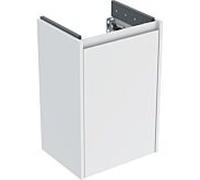 Geberit Armoire sous lavabo Renova Plan, porte, 40 x 60,6 x 31,1 cm, blanc laqué satiné