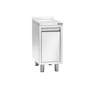 Meuble Bas Inox Avec Dosseret - Profondeur 700 mm - Bartscher - 700Basculante inox G