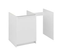MODERNA - Meuble bas kitchenette CLASSIK 100cm 1 porte avec niche pour réfrigérateur - MODERNA - ABCE100D05