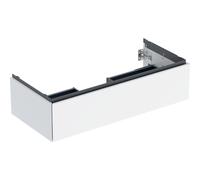 Meuble bas pour lavabo Geberit ONE 1 tiroir L105cm P47cm Blanc brillant - GEBERIT 505.074.00.1