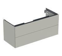 Meuble bas pour lavabo Geberit ONE 2 tiroirs L120cm P47cm Greige - GEBERIT 505.265.00.7