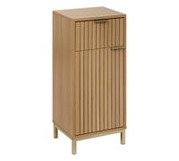 5five Meuble bas Tasso 2 portes effet bois naturel Beige