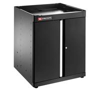 Meuble bas simple 2 portes pleines 1 étagère noir - FACOM - JLS3-MBSPPBS