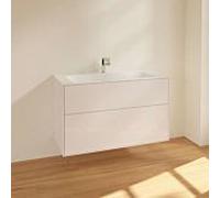 Meuble bas Villeroy & Boch Finion F02000GF 2 tiroirs, 996 x 591 x 498 mm, Glossy White Lacquer