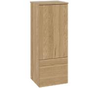 Meuble central Antao K44000HN Villeroy und Boch x 103,9 x 35,6 cm, plan vasque laqué, chêne miel