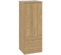 Meuble central Antao K44100HN Villeroy und Boch x 103,9 x 35,6 cm, plan vasque laqué, chêne miel