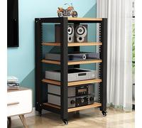 Meuble Chaine Meuble MultiméDia Audio StéRéO Étagère vidéo Étagère de Jeu Support de Lecteur de disques Support stéréo Support de présentation CD DVD Meuble multimédia AV Étagère d'angle ave