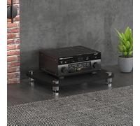 Meuble Chaine Meuble MultiméDia Audio StéRéO Étagère vidéo, étagère de Jeu, Support multimédia AV, étagère d'angle, étagère DVD, vitrine CD, Support de Divertissement, Tour de Rack, Support