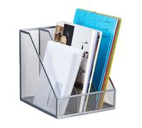 Meuble classeur - Relaxdays - 1004754355 - Acier - 3 compartiments - Design moderne
