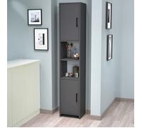 Meuble colonne de cuisine Rautrina 180 x 35 x 30 cm anthracite