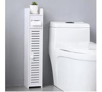 Meuble Colonne de Salle de Bain, DAY PLUS Armoire de salle de bain meuble rangement salon chambre 17 x 17 x 81cm