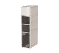 Meuble Colonne De Salle De Bains, Colonne De Rangement Étroite Avec Tiroirs, Armoire Étroite En Plastique, Armoire Haute À Roulettes, Étanche À L'eau Et À La Poussière(93*22.5*39cm/36.6*8.8*15.3in)