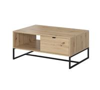 MEUBLE COMMODE LIT SALON CHÊNE NOIR 104x68x44cm AMBRE