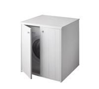 Meuble couvre machine à laver PVC XXL de buanderie 5013P Negrari