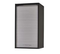 Meuble Cuisine Noir Bicolore 40 cm H 72 cm - Aluminium - L 40 x l 35 x H 72 cm