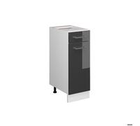 Vicco Meuble Cuisine R-Line, Anthracite Haute Brillance, 30cm