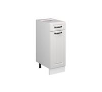 Vicco Meuble Cuisine R-Line, Blanc Campagne, 30cm sans PT, pour Une Combinaison Libre au Sein de systèmes de Cuisine modulaires