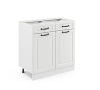 Meuble bas tiroir VICCO R-Line Blanc Campagne 80 cm