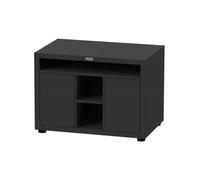 Meuble cuisson xl pour cuisine extérieure - 110 x 70 cm - noir - le marquier