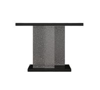 Meuble d’entrée Table Console étroite en Bois, Table de canapé Moderne, d'entrée, Bureau Acrylique, Petit d'ordinateur, TV, d'appoint for l'entrée(Noir)