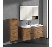 Meuble d'appoint Villeroy et Boch Skyla C80200RH 1 porte, 1 tiroir, 350 x 1000 x 349 mm, chêne Kansas