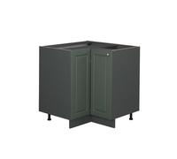Meuble d'angle Fame-Line, 80.5cm sans PT, Vert Or Campagne/Anthracite, Vicco 37992